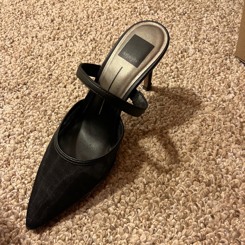 Dolce Vita KATIK WIDE HEELS ONYX MESH